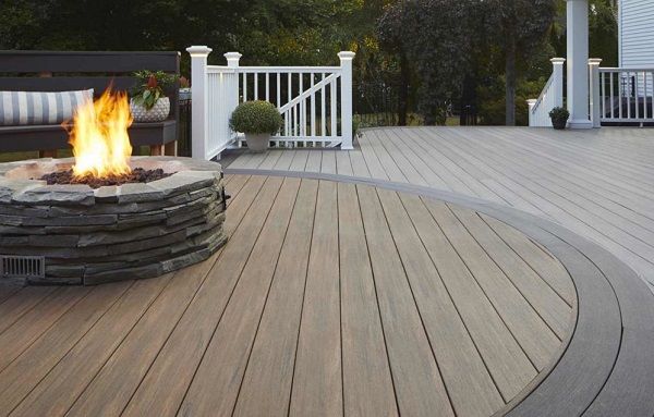 Sàn gỗ nhựa ngoài trời Tecwood GJ-145K21 lắp sân thượng