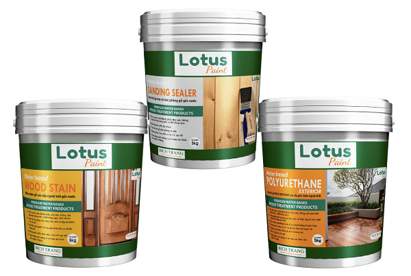 Sơn Composite Lotus cho sàn gỗ ngoài trời