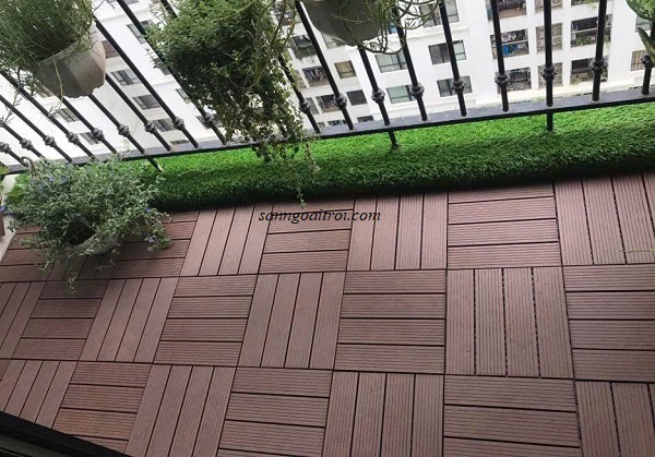 Vỉ gỗ nhựa ngoài trời