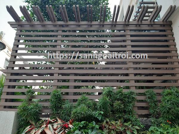 hàng rào gỗ nhựa Tecwood