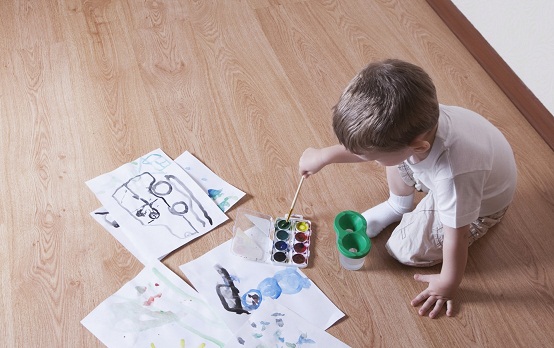 sàn gỗ công nghiệp an toàn với sức khỏe