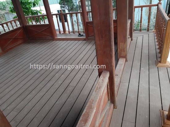 sàn gỗ nhà sàn