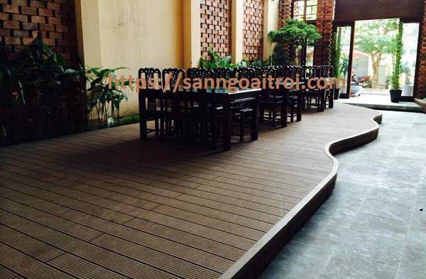 thiết kế sàn ngoài trời