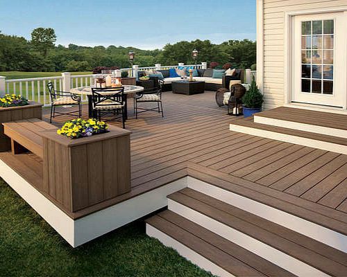 Sàn gỗ ngoài trời sân vườn – Nét vẽ không thể thiếu
