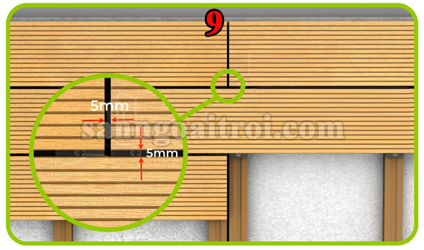 thi công sàn gỗ nhựa ngoài trời